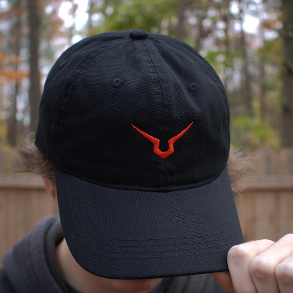 Red Anime Symbol - Anime Embroidered Dad Hat