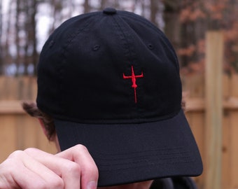 Anime Space Ship - Anime Embroidered Dad Hat