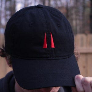 Power Fiend Blood Horns - Anime Embroidered Dad Hat