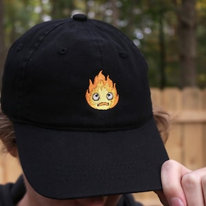 Fire Spirit - Anime Embroidered Dad Hat