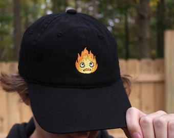 Fire Spirit - Anime Embroidered Dad Hat