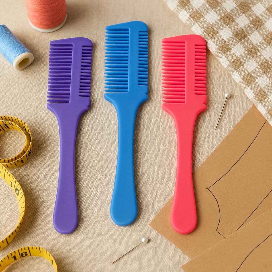 Razor-style Craft Comb | Precision Textile Shaping DIY Cutting Tool for ...