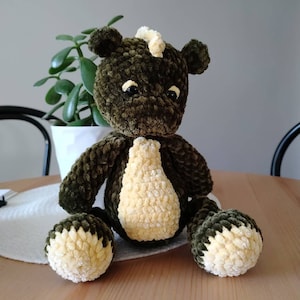 Plush Little Dinosaur