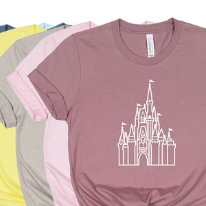 Cinderella's Castle T-shirt, Disney Shirts, Disney Vacation Shirt, Disneyworld Shirts, Disney Family Shirts, Disney Shirt for Women