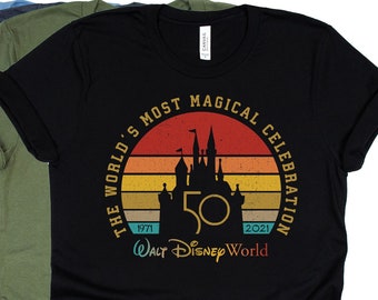 Disney 50th Anniversary shirt, Disney World 50th Anniversary Shirt, Disney World Shirt, Disney Trip Shirt, Disney Family Shirt