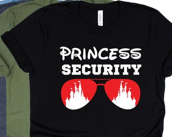 Princess Security T-shirt, Disney Shirts, Disney Vacation Shirt, Disneyworld Shirts, Disney Family Shirts, Disney Shirt for Women
