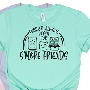 Herinneringen maken camping voor camping, campingshirt, Smore Friends-shirt, glamping, natuurshirt, campershirt, kampliefhebbershirt, campershirt