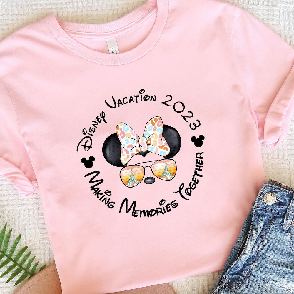 Hoodking Custom Disney Vacation Minnie Shirt, Magical Shirt, Vacation Shirt, Funny Shirt, Women'S Shirt, Trip Shirt, Magical Shirt, Mickey Shirt