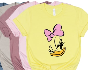 Daisy Duck T-shirt, Disney Shirts, Disney Vacation Shirt, Disneyworld Shirts, Disney Family Shirts, Disney Shirt Women&#39;s