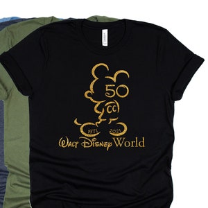 Mickey shirt, Disney World 50th Anniversary Shirt, Disney World Shirt, Disney Trip Shirt, Disney Family Shirt