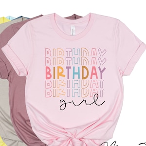 Birthday Girl Shirt, Girls Birthday Party Shirt Birthday Girl Shirt, Birthday Party Girl Shirt, Birthday Shirt, Kids Birthday Party Shirt
