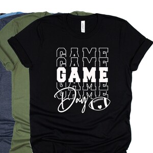 Game Day Shirt, Football Shirt, Sport Shirt, Family Football Shirt, Matching Shirt