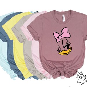 Daisy Duck T-shirt, Disney Shirts, Disney Vacation Shirt, Disneyworld Shirts, Disney Family Shirts, Disney Shirt Women's image 4