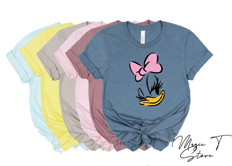 Daisy Duck T-shirt, Disney Shirts, Disney Vacation Shirt, Disneyworld Shirts, Disney Family Shirts, Disney Shirt Women's image 3