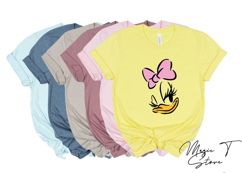 Daisy Duck T-shirt, Disney Shirts, Disney Vacation Shirt, Disneyworld Shirts, Disney Family Shirts, Disney Shirt Women's image 1