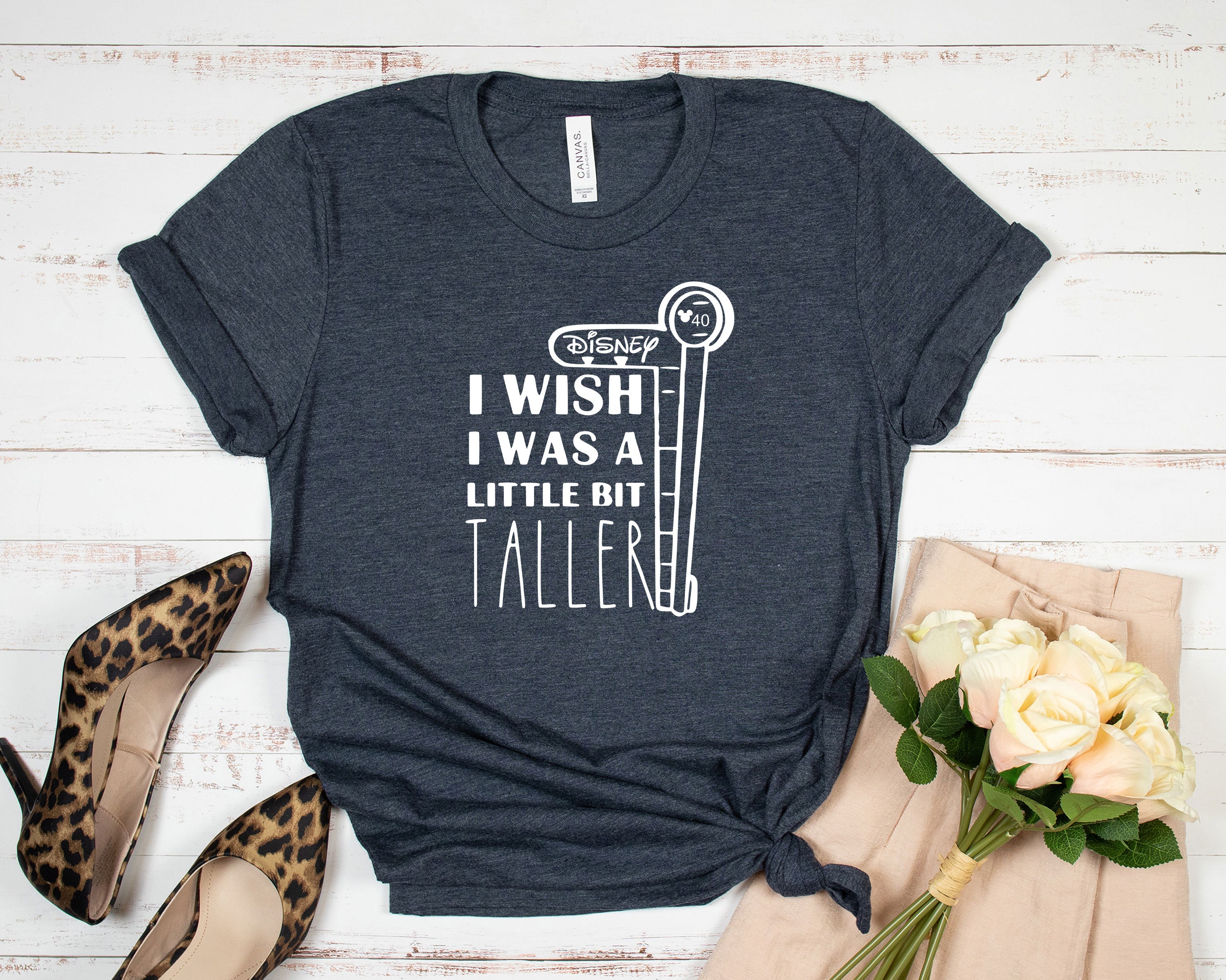 I Wish I Was A Little Bit Taller Disney Family Shirts Etsy