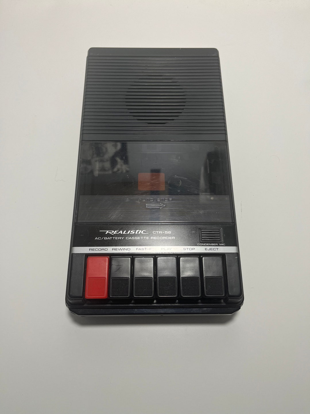 Vintage Realistic Cassette Tape Recorder Player Serviced Etsy