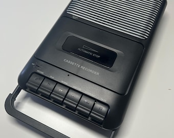Modified Onn Tape Recorder Player, Circuit Bent Speed Control, Lofi Audio (Tape Loop Included)