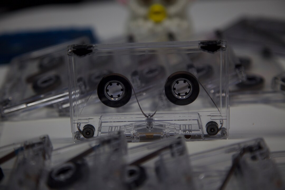 Clear Cassette Tape Loop 5 Seconds Etsy