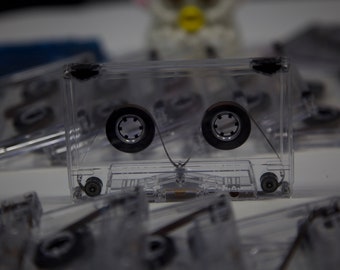 Clear Cassette Tape Loop 5 seconds