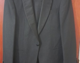 vintage shawl collar evening suit