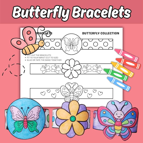 Lot De 12 Bracelets Amitié Papillons Colorés Ajustables Pour Filles - Cadeaux Parfaits Anniversaire Et Fête