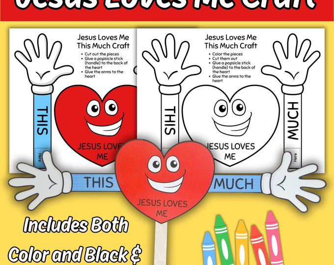 Jesus Loves Me Coloring Wheel, Printable Valentines Bible Activity ...