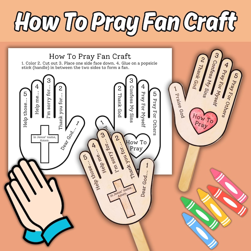 Learn to Pray Activity - Etsy
