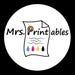 ShopMrsPrintables store logo