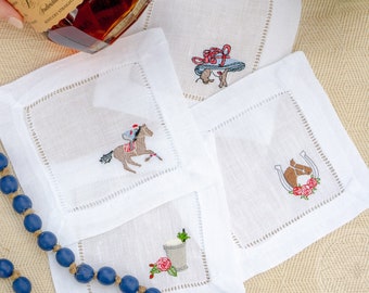 Custom Embroidered Dinner Napkins – Threads & Honey