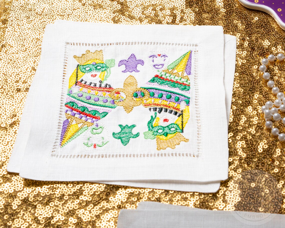 mardi gras napkins target