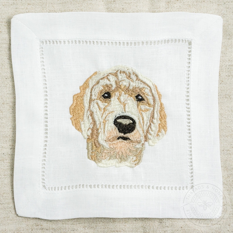 Threads & Honey Cocktail Napkins - Thumbnail 2