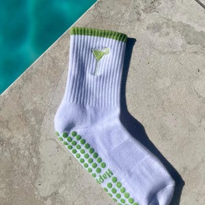 Pilate Margarita Cocktail Grip Socks: Non-Slip Socks