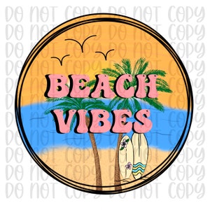 Beach vibes PNG | summertime png | summer png | Beach | Salt life | Cute beach png | beach trip |
