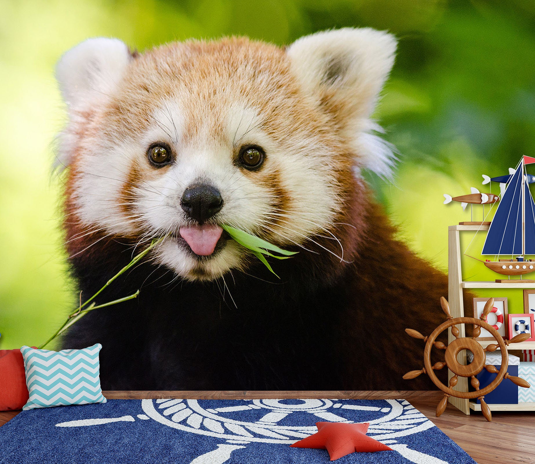 Red Panda Wallpaper Etsy