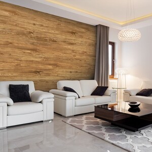 3D Wood Grain Design FFA3036 Lounge Carta da parati rimovibile Carta da parati autoadesiva Carta da parati Extra Large Peel & Stick Wallpaper Wallpaper Mural