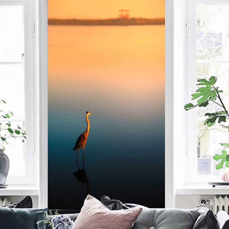 Egret Wallpaper Etsy