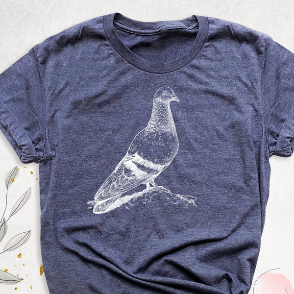 Pigeon Shirt, Cool Bird Shirt, Birding Shirt, Pigeon Racing Shirt, Bird Lover Shirts, Pigeon Birthday Gift, Bird T-Shirt, Girls Pigeon Shirt