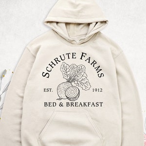 Schrute Farms Sweatshirt, The Office Sweatshirt, Dwight Schrute Fan Hoodie, The Office Schrute Farms Shirt, Beet Farm Long Sleeve Shirt