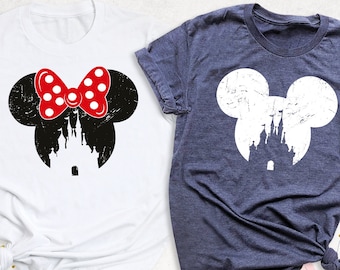 Disney Couple Shirt, Disneyland Shirt, Disney Family Matching Shirts, Disney Trip Shirt, Disneyworld Vacation Shirt, Mickey Minnie Ear Shirt