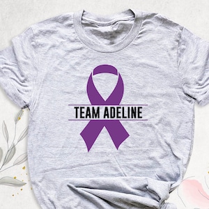 Pancreatic Cancer Shirt, Team Cancer Shirts, Personalized Pancreatic Cancer Shirt, Purple Ribbon Shirt, Cancer Fighter Shirt, Cancer Support