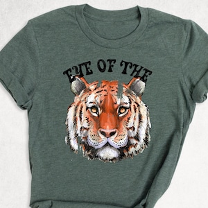 Trendy Tigers Fan Long Sleeve, Clemson, Eye Of The Tiger Shirt