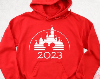 Disney Hoodies, Personalized Disney Family Hoodies, Disneyland Hoodie, Disney Trip 2024 Sweatshirt, Disney World Hoodie, Disney Long Sleeves