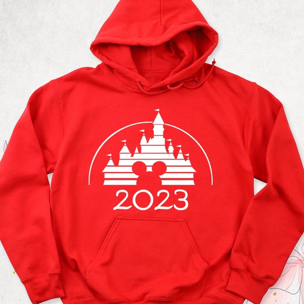 Disney Hoodies, Personalized Disney Family Hoodies, Disneyland Hoodie, Disney Trip 2024 Sweatshirt, Disney World Hoodie, Disney Long Sleeves