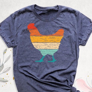 Women Chicken Shirt, Farm Girl Shirt, Mothers Day Chicken Shirt, Chicken Mom Shirt, Mama Hen T-Shirt, Farm Family Shirts, Chicken Lover Gift