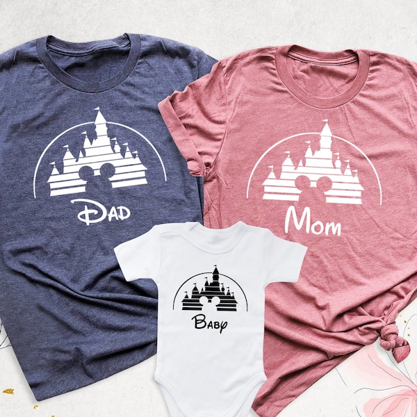 Disney Shirt 2024, Family Disney Shirt, Personalized Disneyworld Shirt, Disney Trip Shirt, Matching Disneyland Shirt, Disney Family Vacation