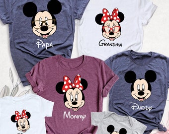 2026 Disney Family Shirt, Custom Disney Trip Shirt, Disneyland Shirt, Disney Vacation Shirt, Matching Disneyworld Shirt, Mickey Minnie Shirt