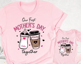 1st Mothers Day shirt, 2026 Mama Mini Shirt, matching mom Baby shirt, First Mothers Day Shirt, Mommy and Me shirt son mom daughter shirts
