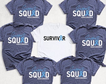 Diabetes Awareness Shirt, Support Squad Shirt, Blue Ribbon Shirt, Diabetes Warrior Shirt, T1D Shirt, Type 1 Diabetic Shirt, Survivor T-Shirt