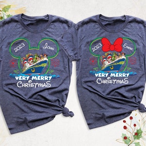 Christmas Cruising Disney Shirt, Very Merry Christmas Cruise vacation Shirts, Disney Family Cruise Shirt, Disneyland Christmas Cruise Shirts
